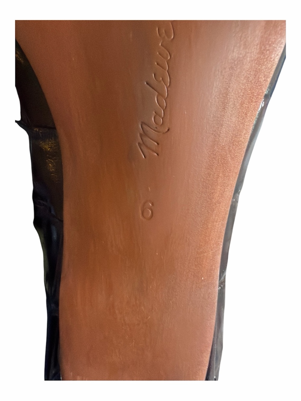 Madewell The Emilie Heeled Mule in Chocolate Raisin. Size 6 - execellent cond - Picture 8 of 9